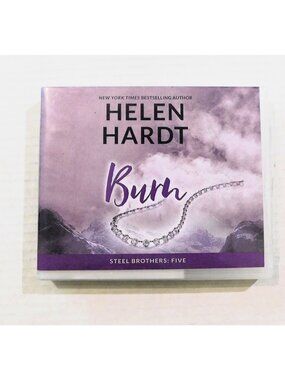 Burn By Helen Hardt Audiobook 6 CDs 2016 Steel Brothers Saga Vol. 5